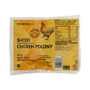 Sliced Chicken Polony 200 g