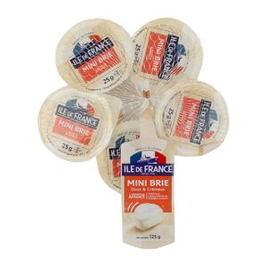 Ile De France Mini Brie 5 x 25 g