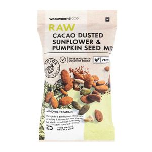 Raw Cacao Dusted Sunflower and Pumpkin Seed Mix 40 g