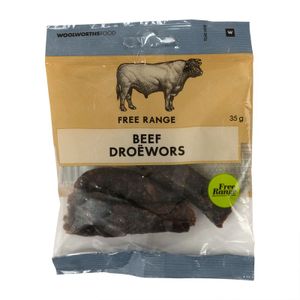 Free Range Beef Droewors 35 g