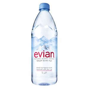 Evian Natural Spring Water 1 L
