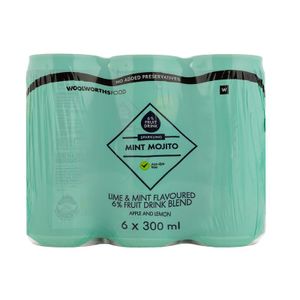 Sparkling Mint Mojito Drink Cans 6 x 300 ml