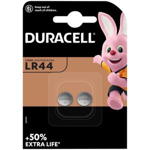 Duracell LR44 1.5V Alkaline Battery 2 pk