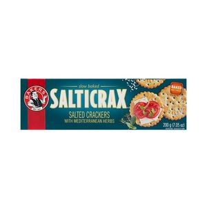 Bakers Salticrax with Mediterranean Herbs 200 g