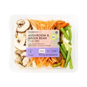 Mushroom & Green Bean Stir-Fry 400 g