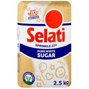 Selati White Sugar 2.5 kg