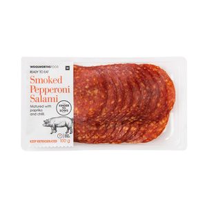 Sliced Smoked Pepperoni Salami 100 g