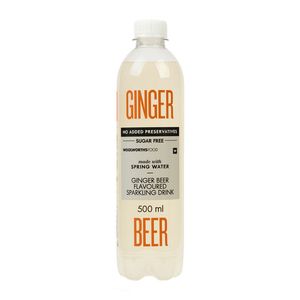 Sugar Free Ginger Beer Flavoured Sparkling Drink 500 ml