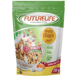 Futurelife Berries and Fruit Granola Crunch with Smart Food 700 g