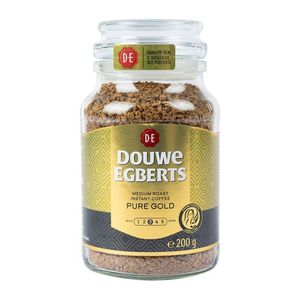 Douwe Egberts Pure Gold Medium Roast Instant Coffee 200 g