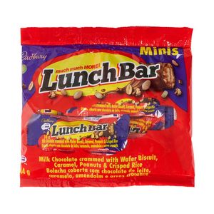 Cadbury Lunch Bar Mini Chocolates 144 g pack