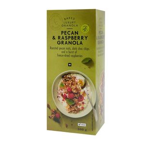 Pecan and Raspberry Luxury Granola 500 g