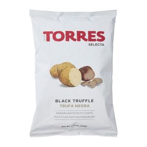 Torres Selecta Black Truffle Flavoured Potato Chips 125 g