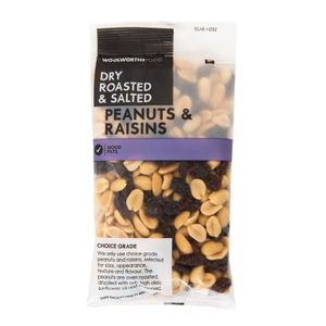 Roasted and Salted Peanuts and Raisins 150 g