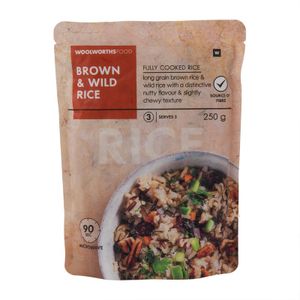 Fully Cooked Brown and Wild Rice 250 g