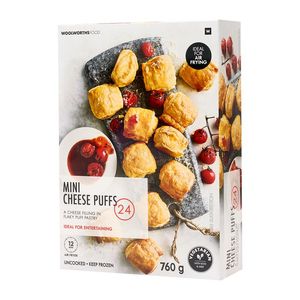 Frozen Mini Cheese Puffs 24 pk