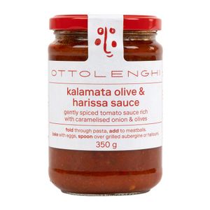 Ottolenghi Kalamate Olive and Harissa Sauce 350 g