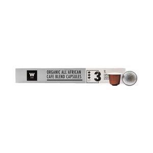 WCafe Organic All African Blend Coffee Capsules 10 pcs