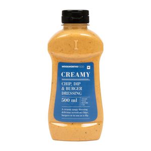Creamy Chip, Dip and Burger Dressing 500 ml