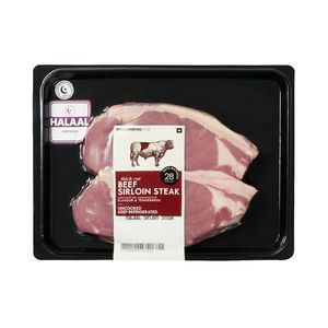 Halaal Matured Thick-Cut Beef Sirloin Steak Avg 600 g