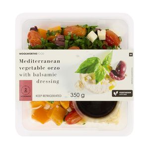 Mediterranean Vegetable Orzo Salad 350 g