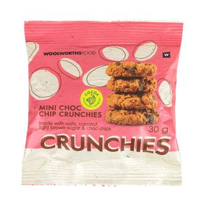 Mini Choc Chip Crunchies 30 g