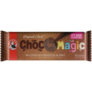 Bakers ChocOMagic Milk Chocolate Enrobed Vanilla Biscuits 109 g