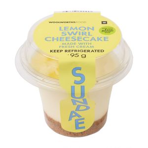 Lemon Swirl Cheesecake 95 g