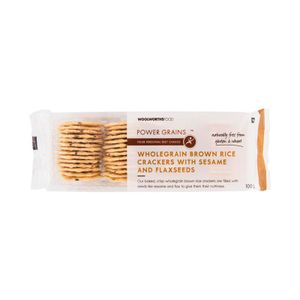 Power Grains? Wholegrain Brown Rice Crackers 100 g