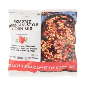 Frozen Roasted Mexican-Style Corn Mix 500 g
