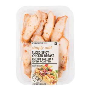 Sliced Spicy Butter Basted Chicken Breast 140 g