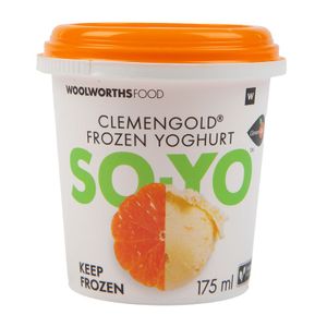 SO.YO? ClemenGold? Flavoured Frozen Yoghurt 175 ml