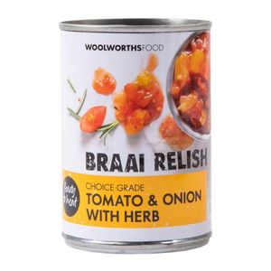 Tomato, Onion and Herb Braai Relish 400 g