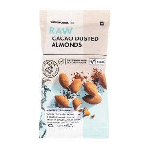 Raw Cacao Dusted Almonds 40 g