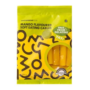 Mango Flavoured Soft Eating Cables 200 g