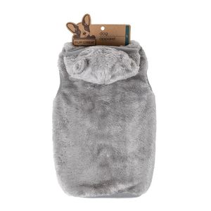 Pup Crew Dog Apparel Grey Fuzzy Hoodie Medium