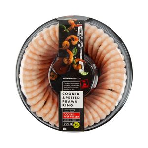 Frozen Cooked & Peeled Prawn Ring 300 g