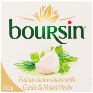 Boursin? High Fat Soft Cheese with Garlic & Mixed Herbs 150 g