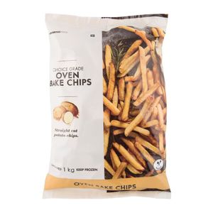 Frozen Oven Bake Potato Chips 1 kg