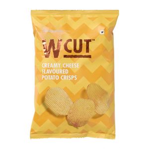 WCUT? Creamy Cheese Flavoured Potato Crisps 125 g