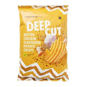 Deep Cut Butter Chicken Potato Crisps 120 g