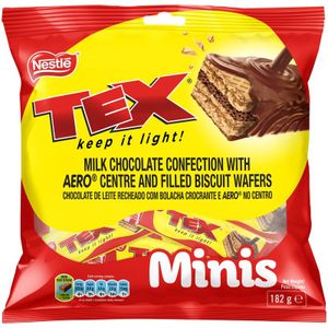 Nestle Tex Chocolate Bar Minis 182 g