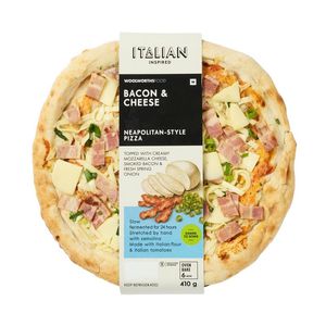 Bacon & Cheese Neapolitan Style Pizza 410 g